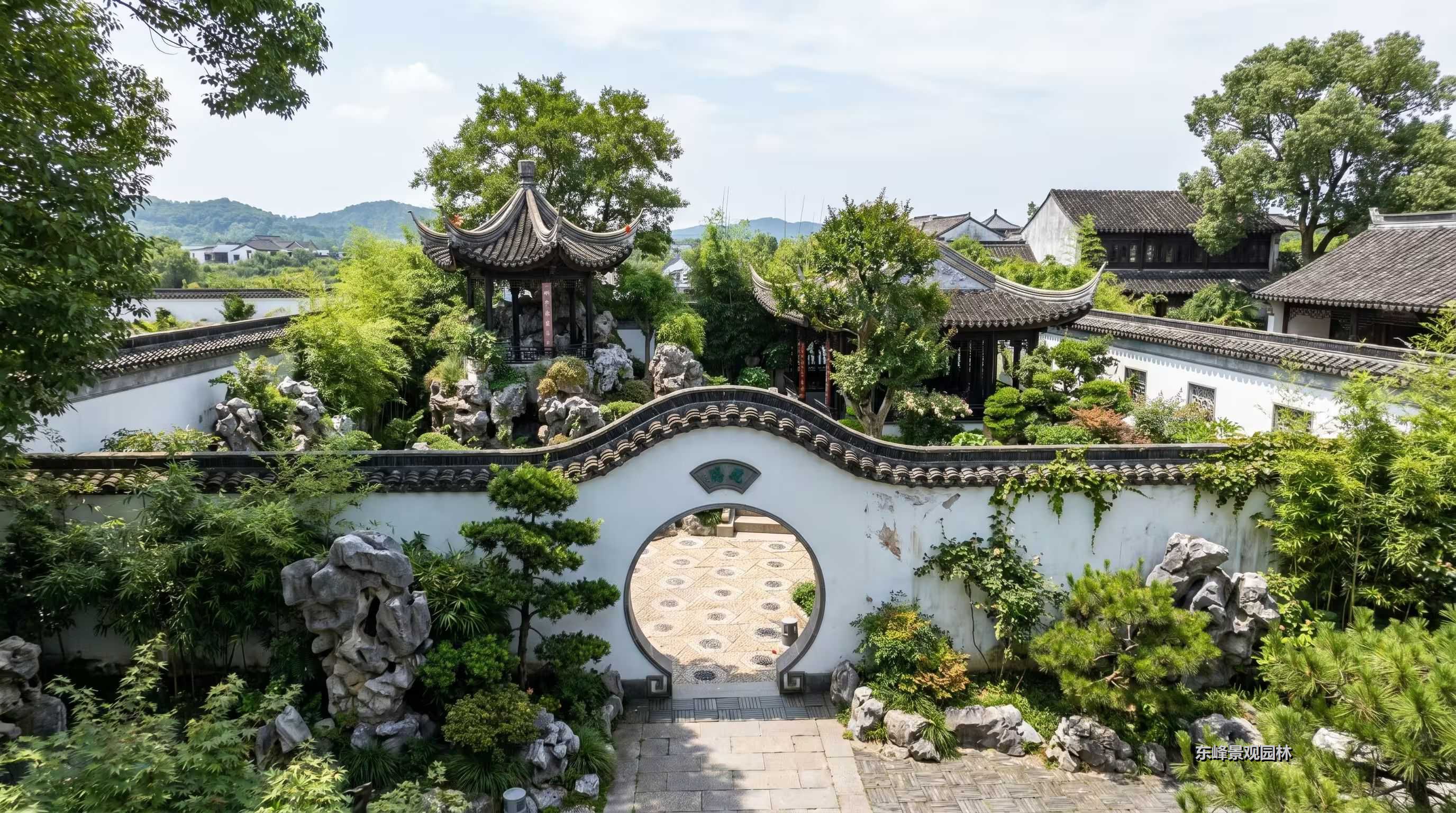 大型景观石组景案例