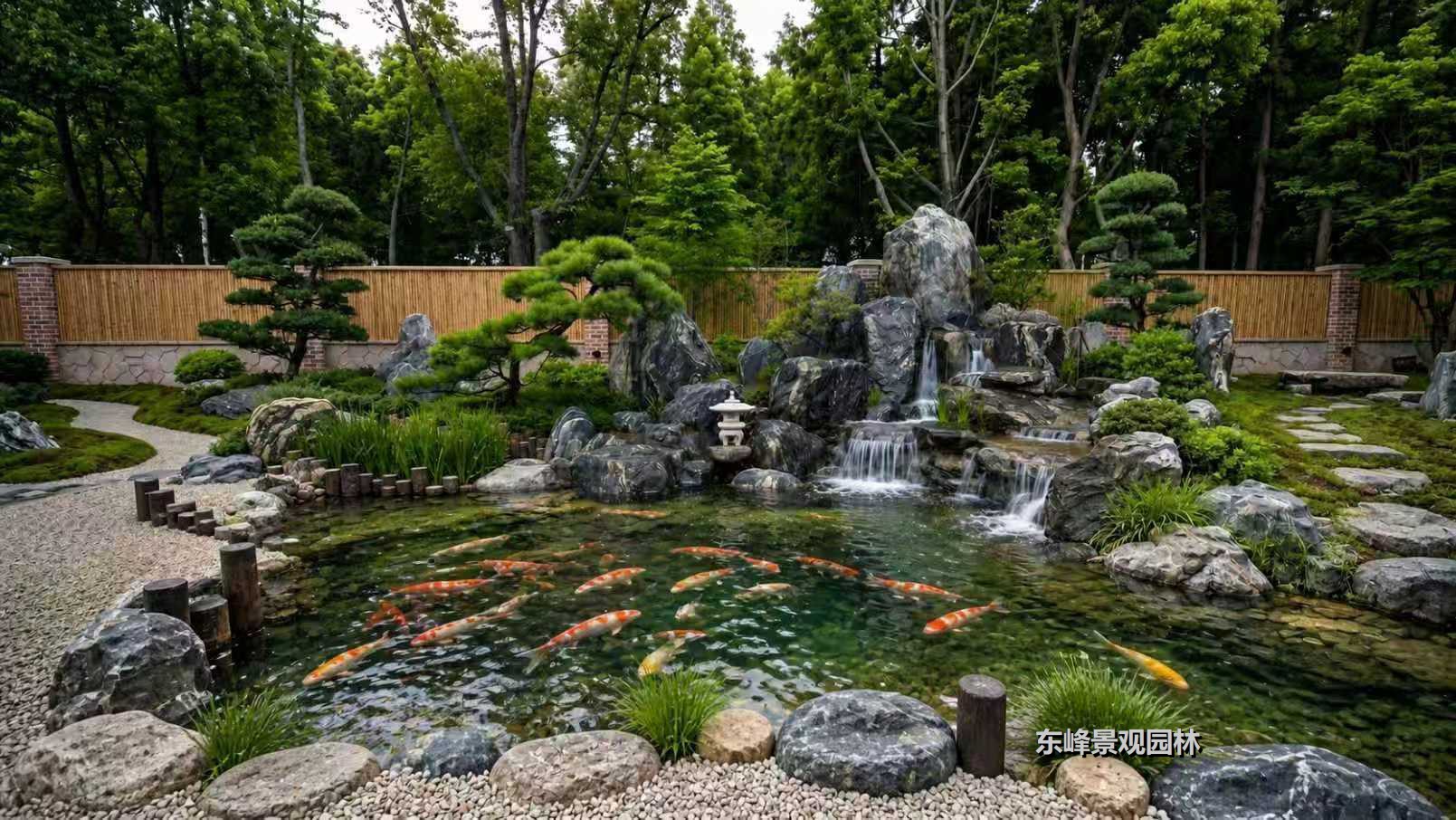 灵璧东峰景观做大型鱼池假山工程怎么样？