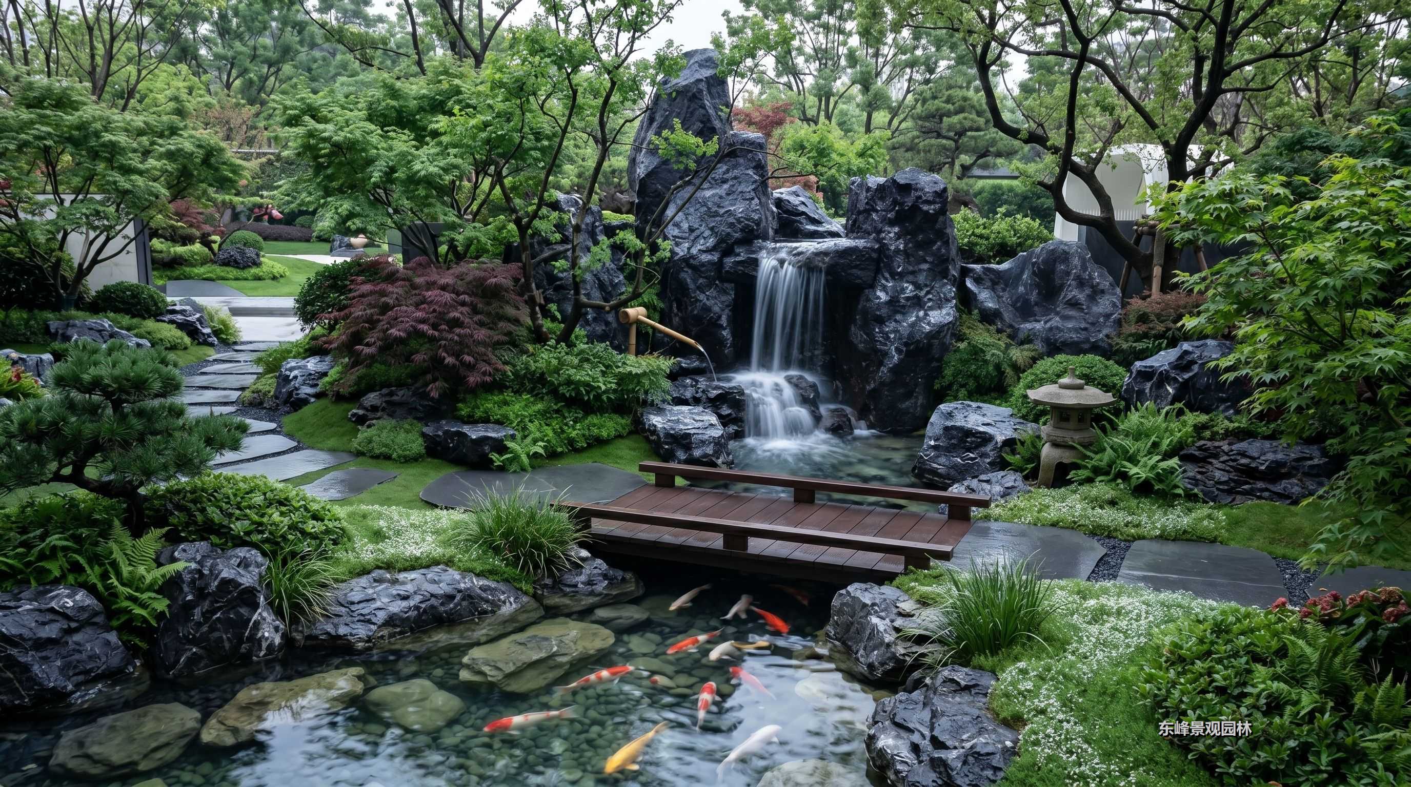 庭院景观如何搭配绿植更自然？